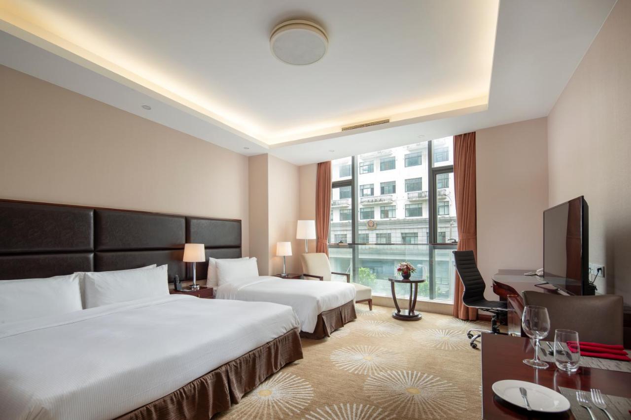 ดับเบิลทรี บาย ฮิลตัน เซี่ยงไฮ้ จิงอาน Hotel ภายนอก รูปภาพ